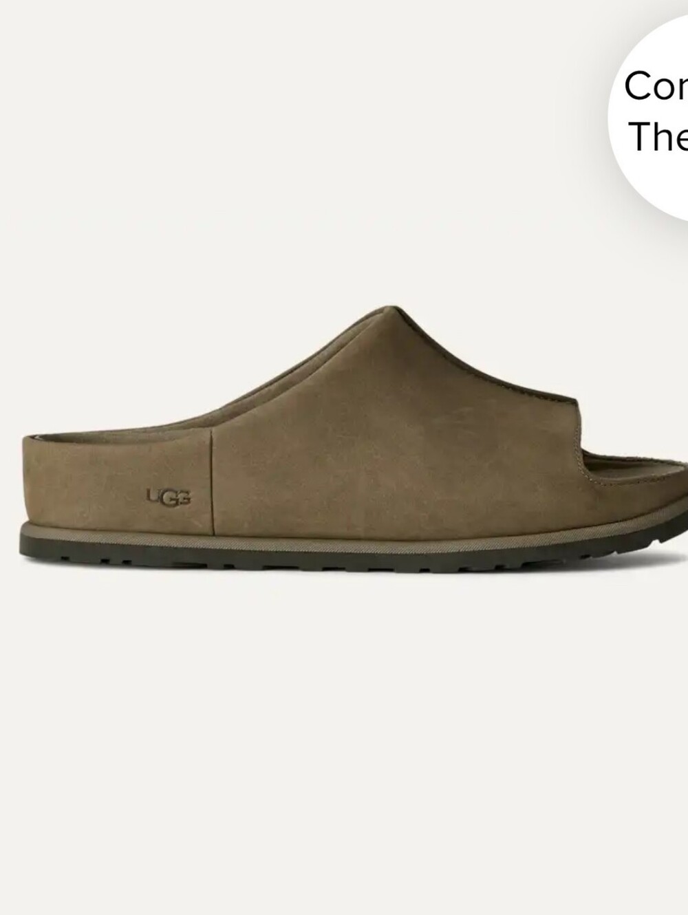 UGG Otzo Slide In Burnt Olive Size 9